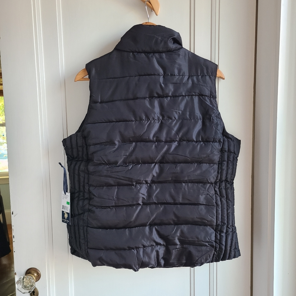 U.S Polo ASSN Women's Cozy Fur Lined Vest - Picture 13 of 14